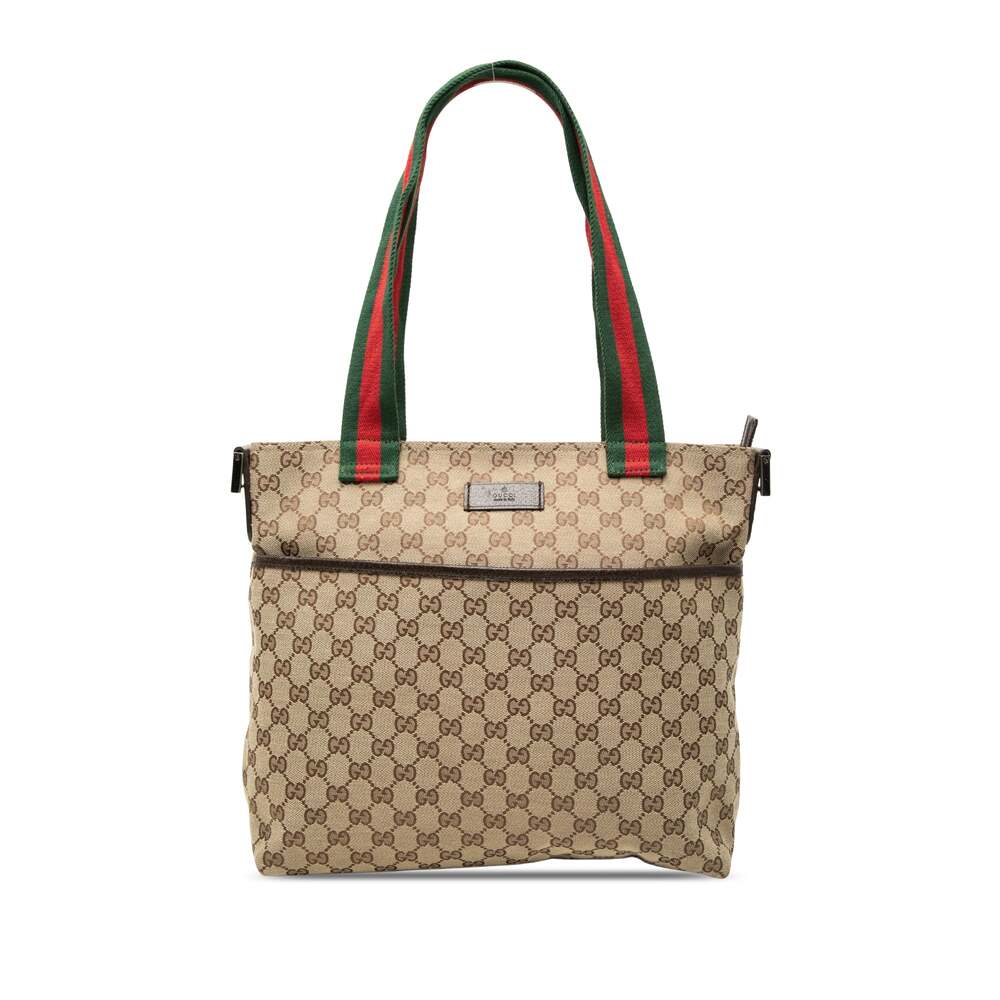 Gucci Web Strap Zip Messenger Bag Gg #327039G88B